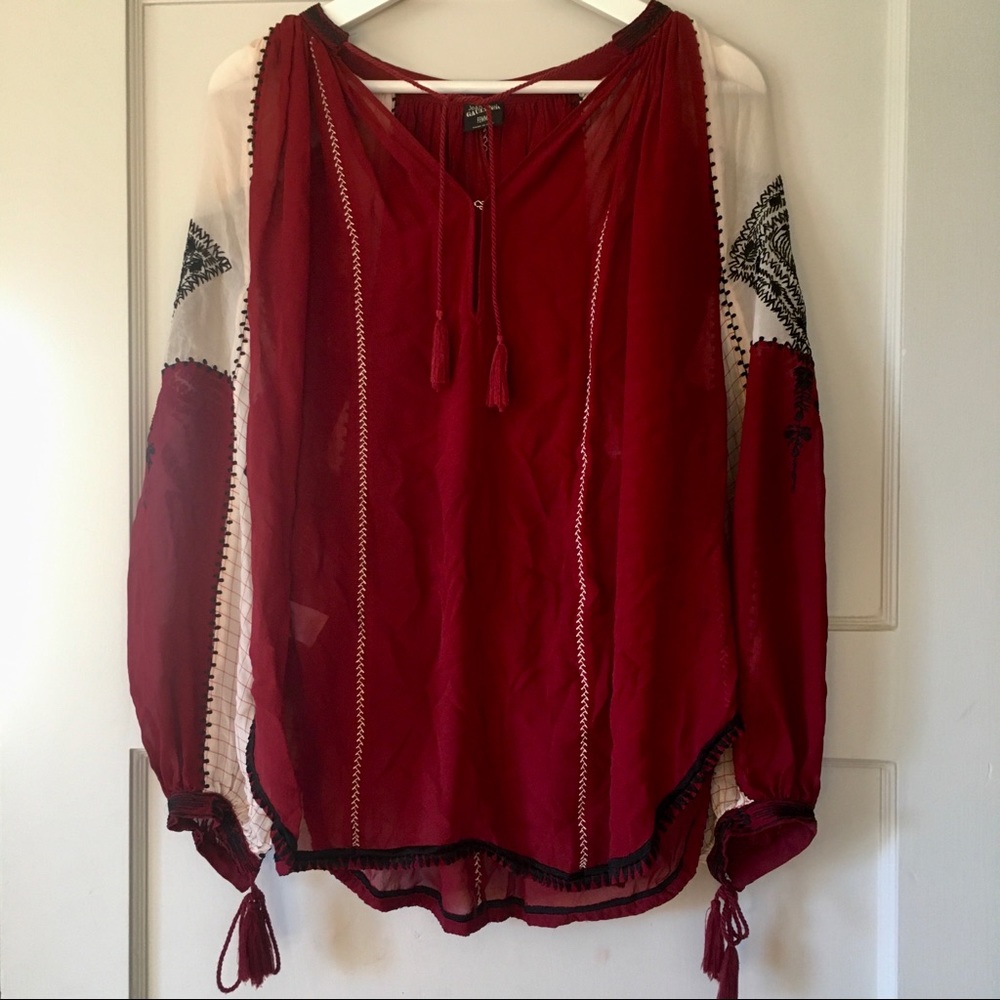 Jean Paul Gaultier Femme Long Sleeved Blouse